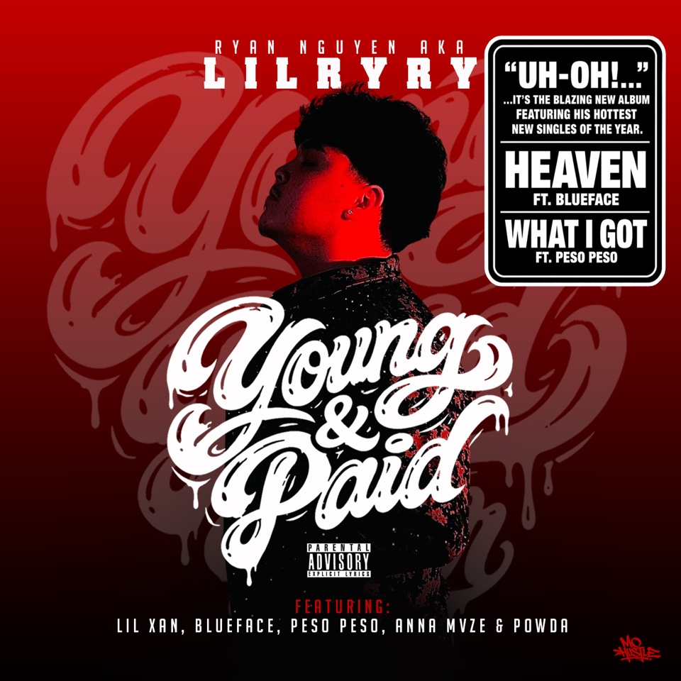 Young & Paid album cover by Lil Ryry